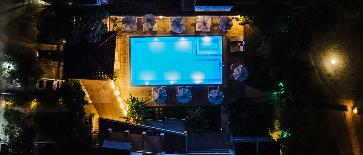 Evening walks by the sea